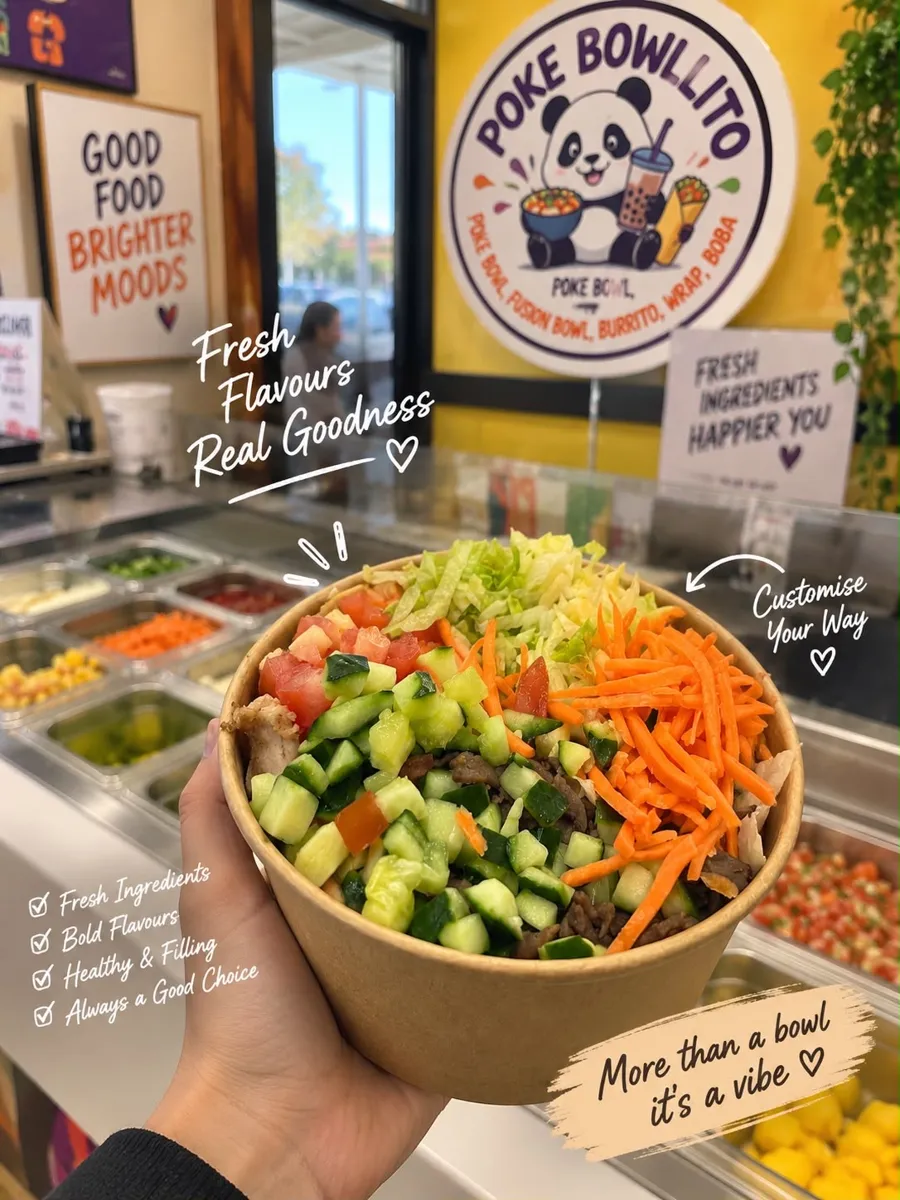 Poke bowl at Poke Bowlito